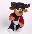 Picture of SOFT TOY ELKA XMAS RAPPING REINDEER