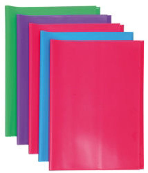 Picture of BOOK JACKETS C/LAND A4 SOLID COLOURS 4 A