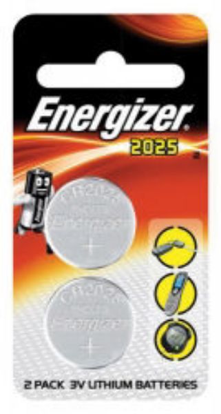 Picture of BATTERIES ENERGIZER LITHIUM 2025 2PK