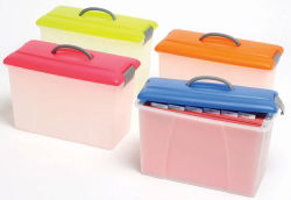 Picture of CARRY CASE CRYSTALFILE SUMMER COLOURS BL