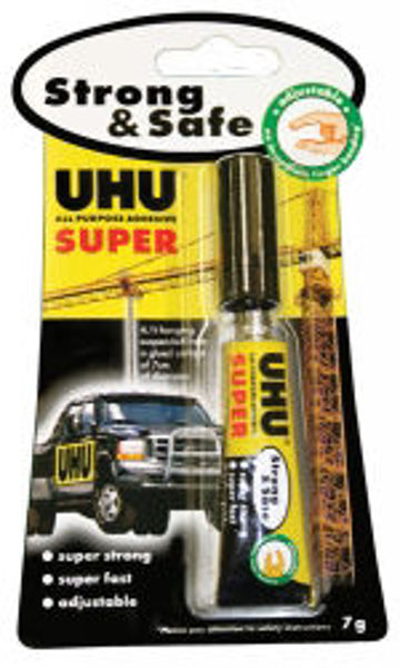 Picture of GLUE UHU SUPER STRONG & SAFE 7G