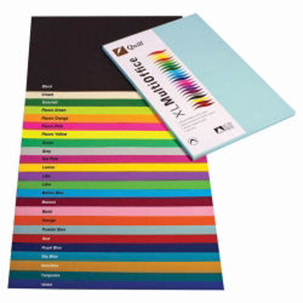 Picture of COPY PAPER QUILL A4 80GSM FLUORO COLS AS