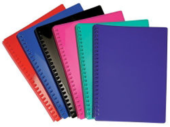 Picture of DISPLAY BOOK A4 REFILLABLE GLOSS PINK 20