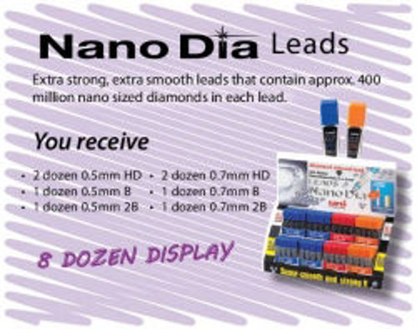 Picture of LEADS UNI NANO DIAMOND 0.5MM AND 0.7MM H