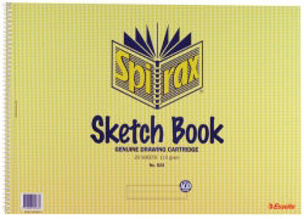 Picture of SKETCH BOOK SPIRAX 533 A3 40PG