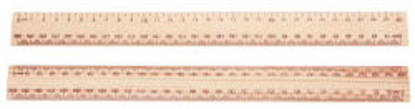 Picture of RULER CELCO RULEX 30CM WOODEN UNPOLISHED