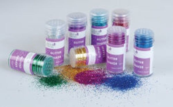 Picture of GLITTER SHAKER JASART 9GM VIAL RED