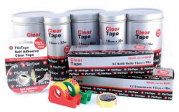 Picture of TAPE CLEAR PILOTAPE 12MMX10M ON DISP