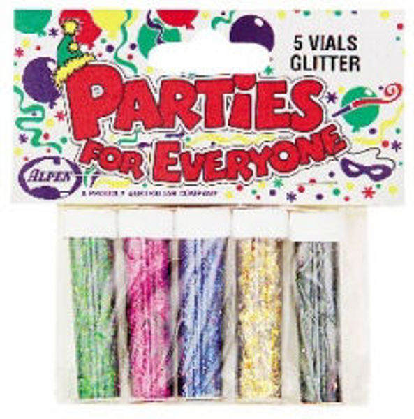 Picture of GLITTER TUBES ALPEN MIXED PK5