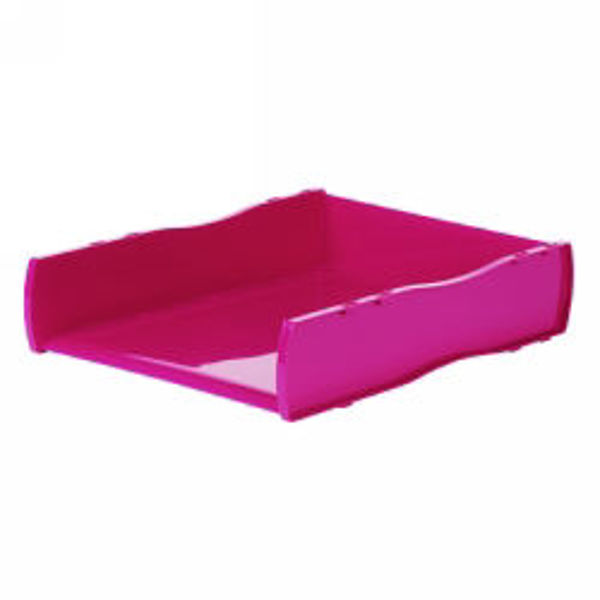 Picture of DOCUMENT TRAY ESSELTE WOW PINK