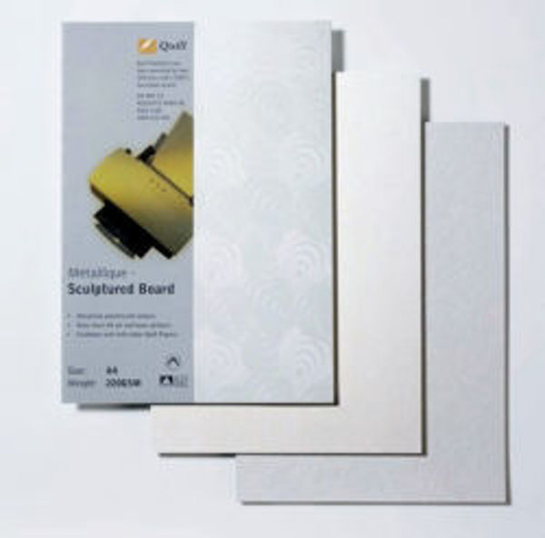 Picture of BOARD QUILL A4 METALLIQUE SCULPTURED CRA