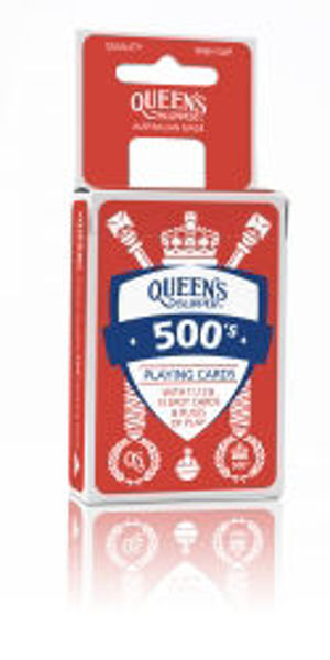 Picture of CARDS PLAYING QUEENS SLIPPER 500'S