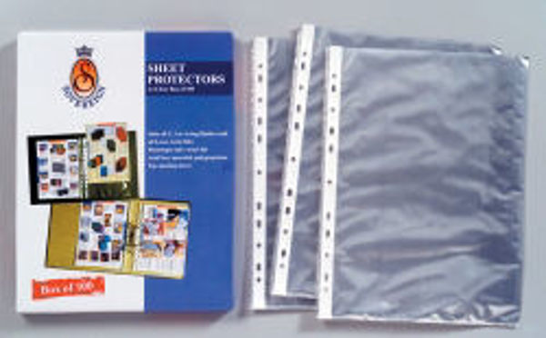 Picture of SHEET PROTECTORS STAT A4 BX100