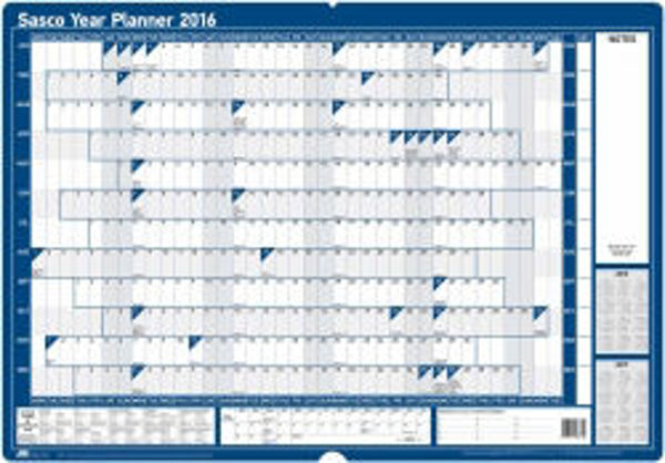 Picture of PLANNER SASCO YEARLY 870X610MM