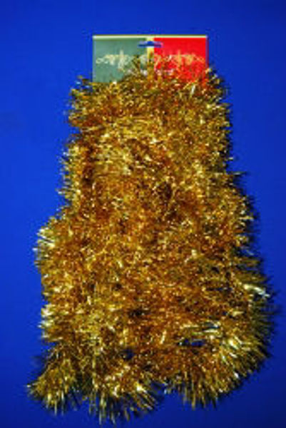 Picture of TINSEL 4 INCH GOLD 100MM X 5M