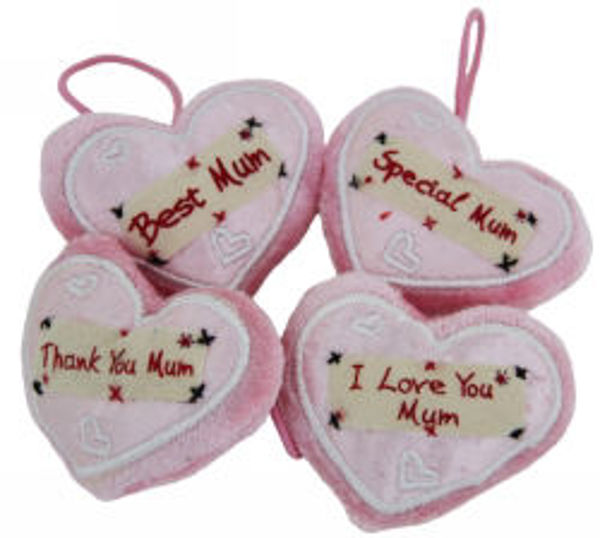 Picture of SOFT TOY ELKA MOTHERS DAY 2014 HEART MUM