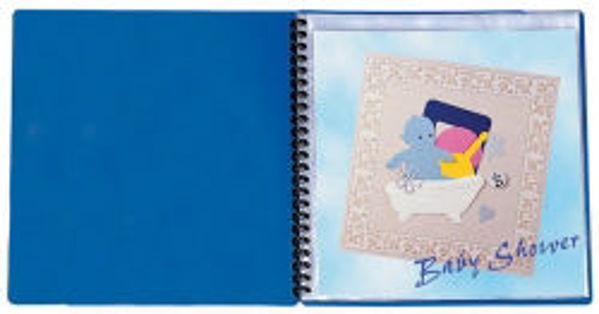 Picture of DISPLAY BOOK B/TONE SCRAPBOOK REFILLABLE