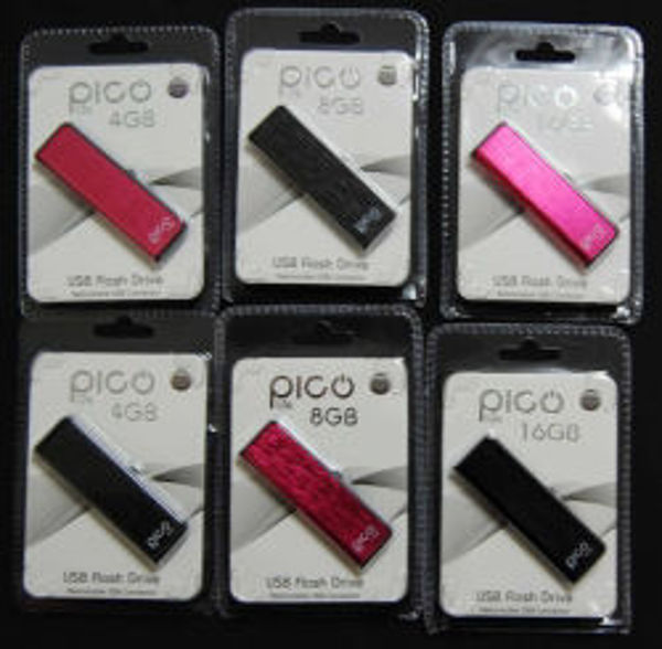 Picture of COMPUTER USB FLASH DRIVE PICO 16GB PINK/