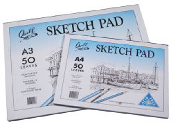 Picture of SKETCH PAD QUILL A4 100GSM CARTRIDGE ACI