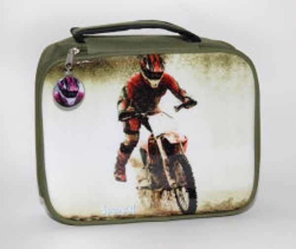 Picture of LUNCH BOX SOFT CANVAS SPENCIL 25X20X8CM