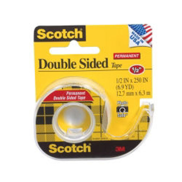 Picture of TAPE DOUBLE SIDED SCOTCH 136P 12.7MMX6.3