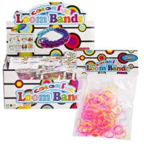 Picture of LOOM BANDS GLOW IN THE DARK 200 BANDS WI
