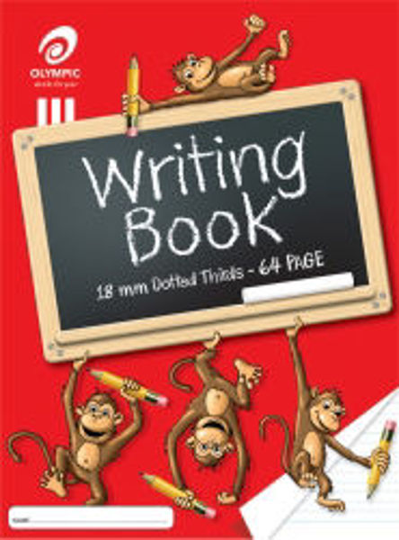 Picture of WRITING BOOK MONKEYS OLYMPIC 330X245MM 1