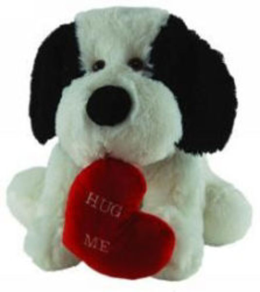 Picture of SOFT TOY ELKA VAL 2014 DOG WITH HEART BL