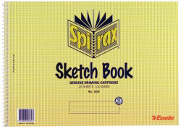 Picture of SKETCH BOOK SPIRAX 534 A4 40PG