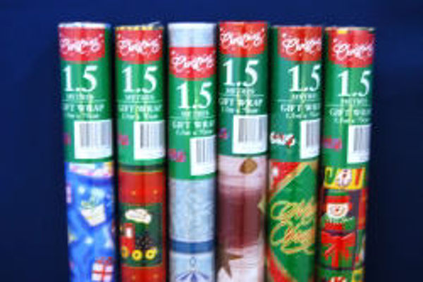 Picture of XMAS WRAP GNS SINGLES 700MM X 1.5M (34MM