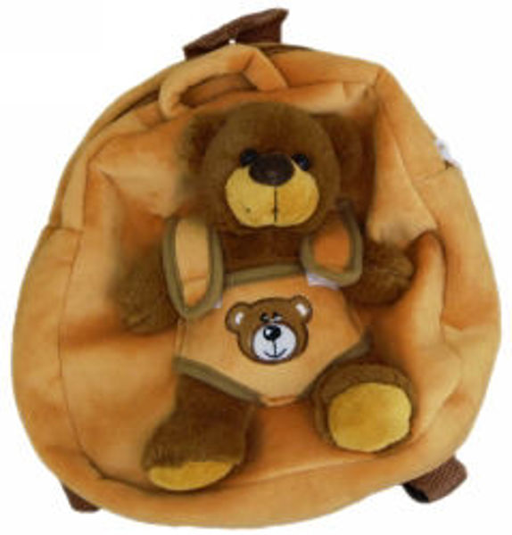 Picture of SOFT TOY ELKA XMAS 2012 BACKPACK BEAR
