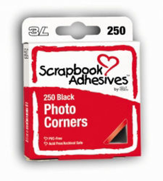 Picture of PHOTO CORNERS 3L PP CLEAR BX250