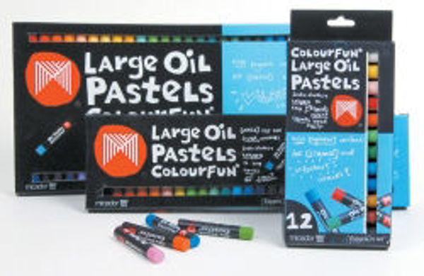 Picture of OIL PASTELS MICADOR SMALL ASST PK25