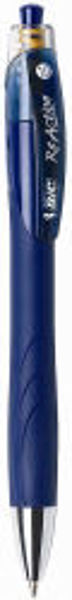 Picture of PEN BIC BP REACTION RETRACT MED BLUE