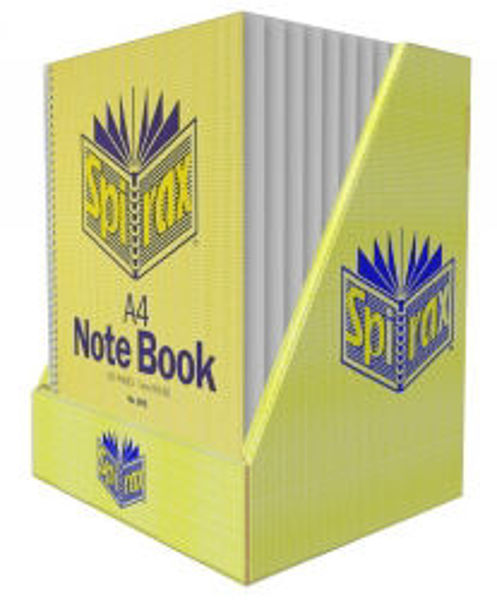 Picture of NOTEBOOK SPIRAX A4 595 S/O 120PG