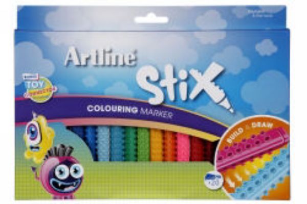 Picture of MARKERS ARTLINE STIX PACK 20 ASSORTED CO