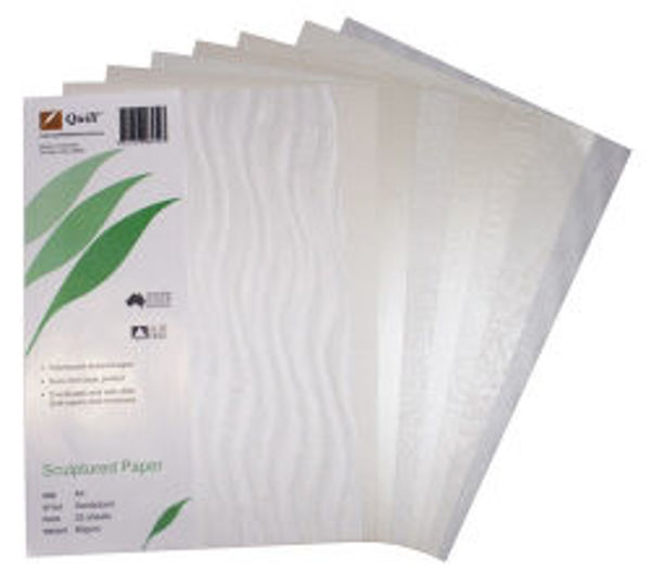 Picture of PAPER QUILL A4 METALLIQUE SCULPTURED CRA