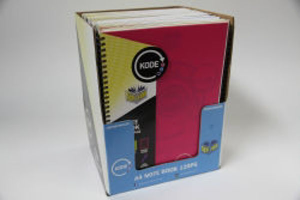 Picture of NOTEBOOK SPIRAX A4 KODE P957 120PG