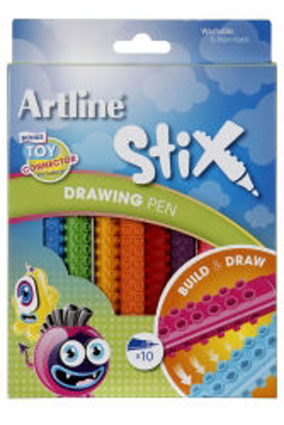 Picture of PEN DRAWING ARTLINE STIX PACK 10 ASSORTE