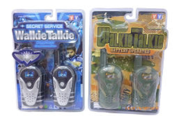 Picture of TOY WALKIE TALKIE 2 PACK ASSORTED