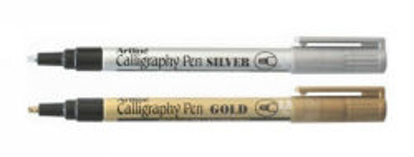 Picture of PEN CALLIGRAPHY ARTLINE 993 GOLD/SILVER