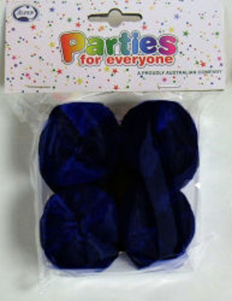 Picture of STREAMERS CREPE ALPEN P4 NAVY BLUE