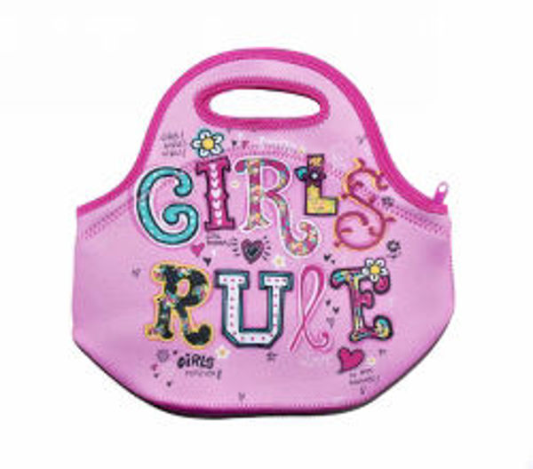 Picture of LUNCH BAG NEOPRENE SPENCIL 29X28CM GIRLS