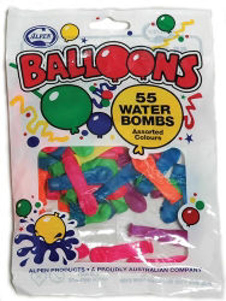 Picture of BALLOONS ALPEN WATERBOMB 55'S